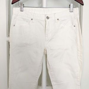 UNIQLO white denim jeans 27x34inch